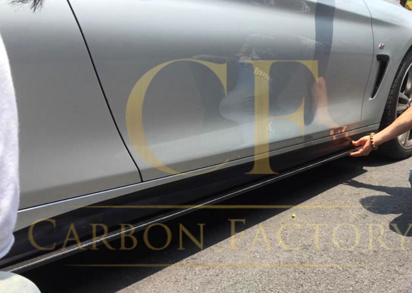 OEM Style Carbon Fibre Side Skirts for BMW F32 F33 F36 4 Series 14-20 - Carbon Factory
