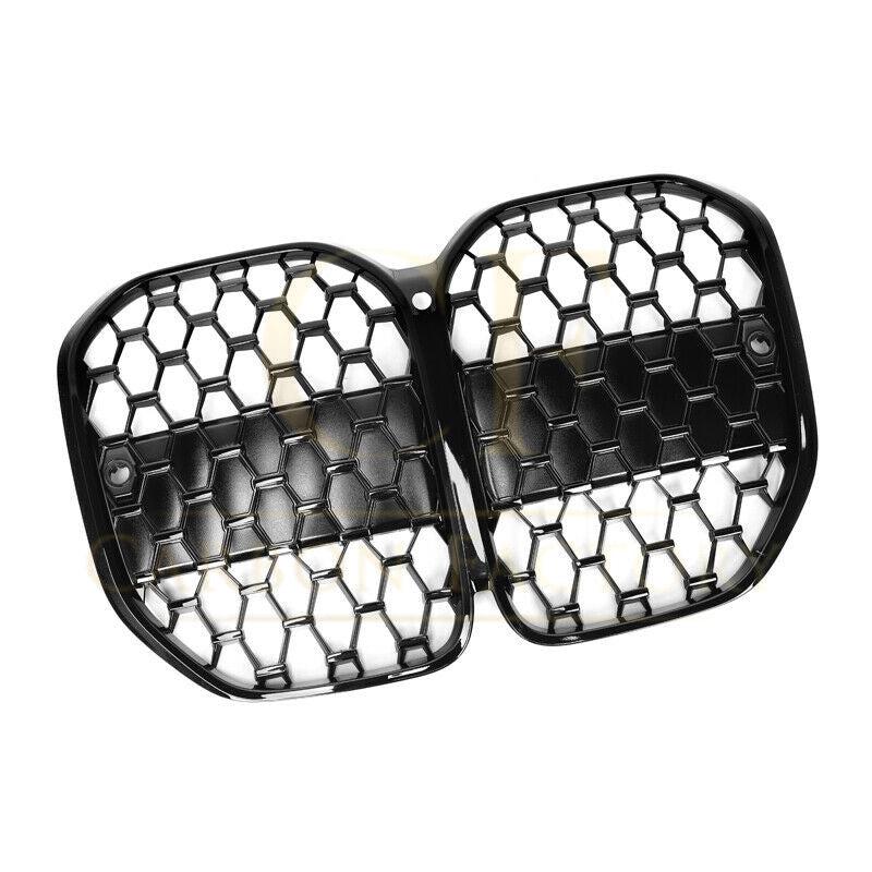 OEM Style Front Grille for BMW G22 G23 4 Series 20-25-Carbon Factory
