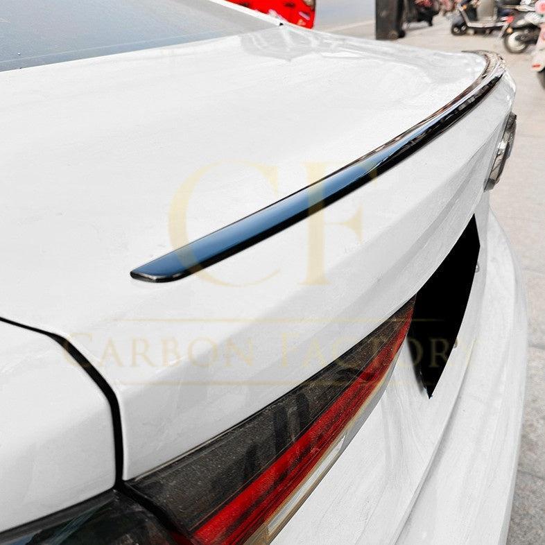 OEM Style Gloss Black Boot Spoiler for BMW G22 4 Series G82 M4 20-Present-Carbon Factory