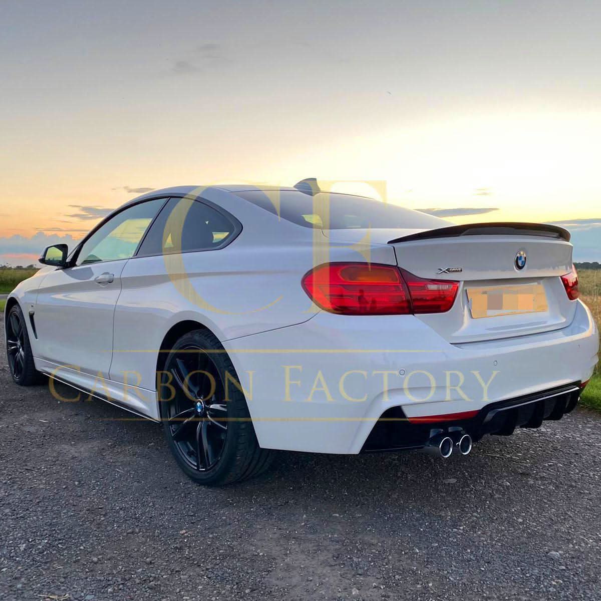 OEM Style Gloss Black Side Skirts for BMW F32 F33 F36 4 Series 14-20 - Carbon Factory