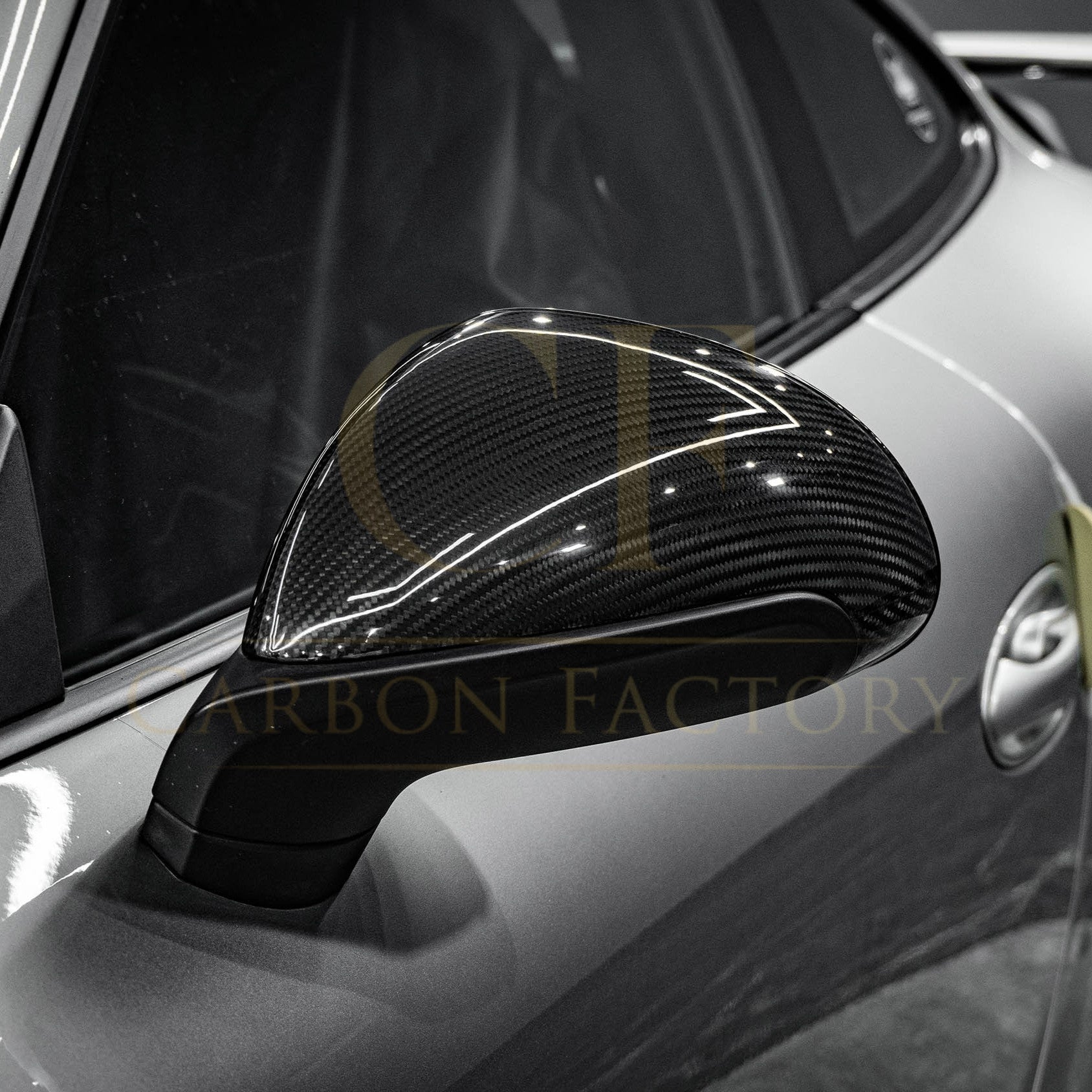 Pre-Preg Carbon Fibre Mirror Covers for Porsche 991 911 LHD 11-15