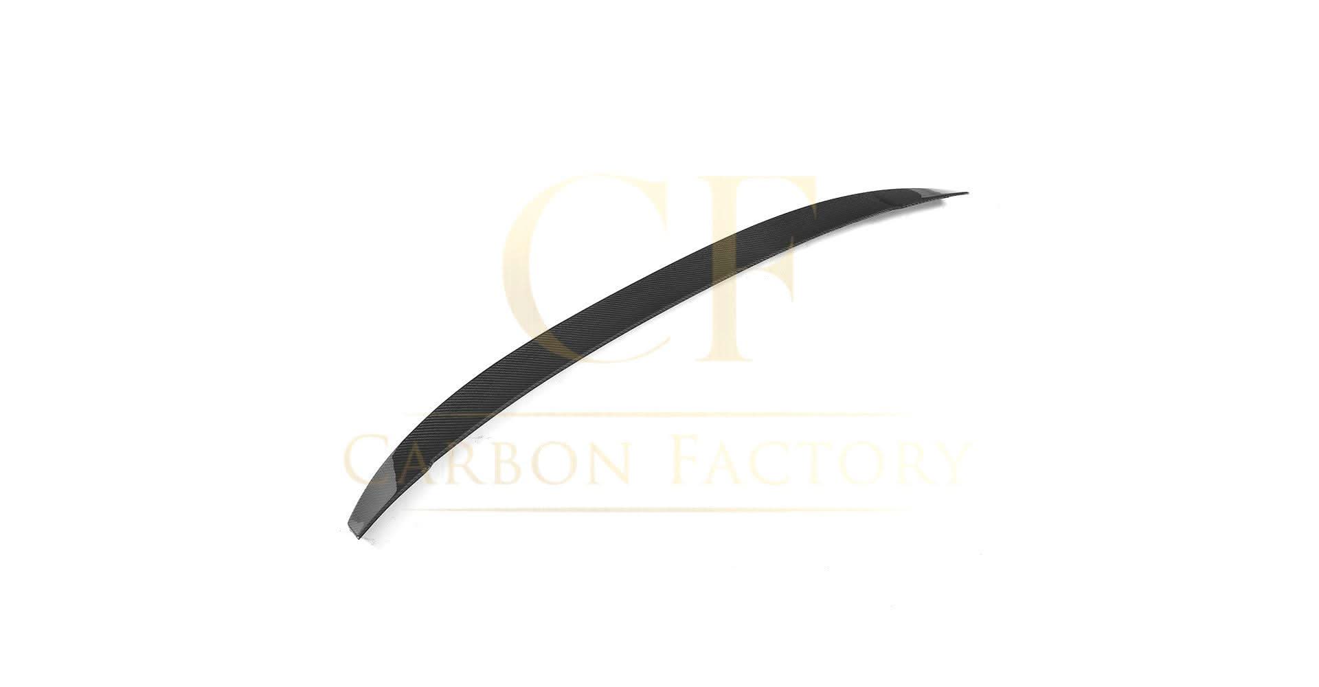 P Style Carbon Fibre Boot Spoiler for Audi A4 S4 B9 16-22 - Carbon Factory