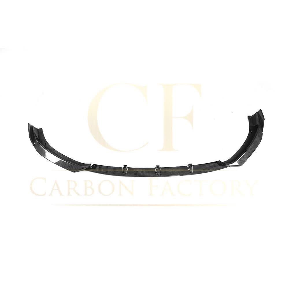 P Style Carbon Fibre Front Splitter for Audi A3 Saloon Non S Line 16-19 - Carbon Factory