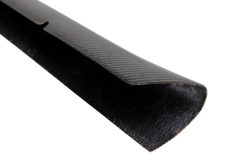 P Style Carbon Fibre Front Splitter for Audi A4 B8.5 Non S Line 13-15 - Carbon Factory