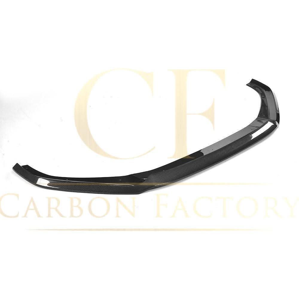 P Style Carbon Fibre Front Splitter for Audi A4 B9 S Line & S4 16-18 - Carbon Factory
