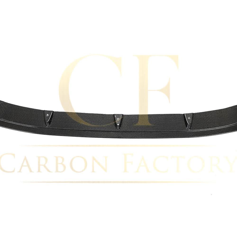 P Style Carbon Fibre Front Splitter for Audi A4 B9 S Line & S4 19-22 - Carbon Factory