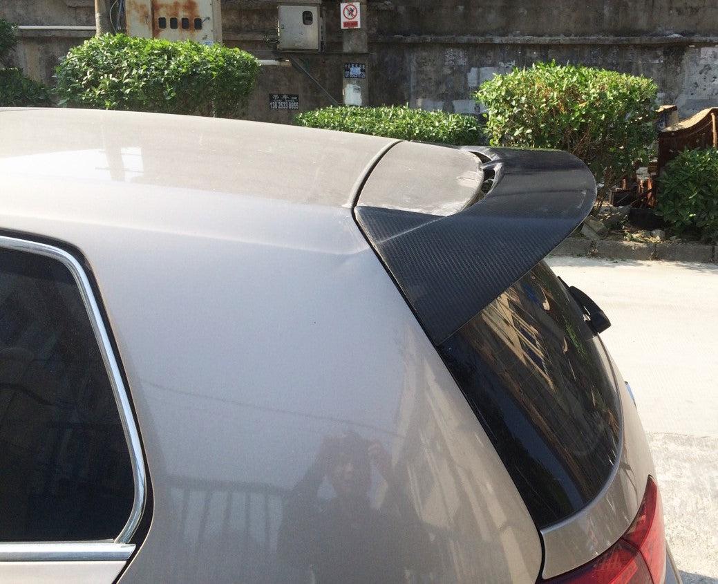 P Style Carbon Fibre Roof Spoiler for VW Golf MK7 14-20-Carbon Factory