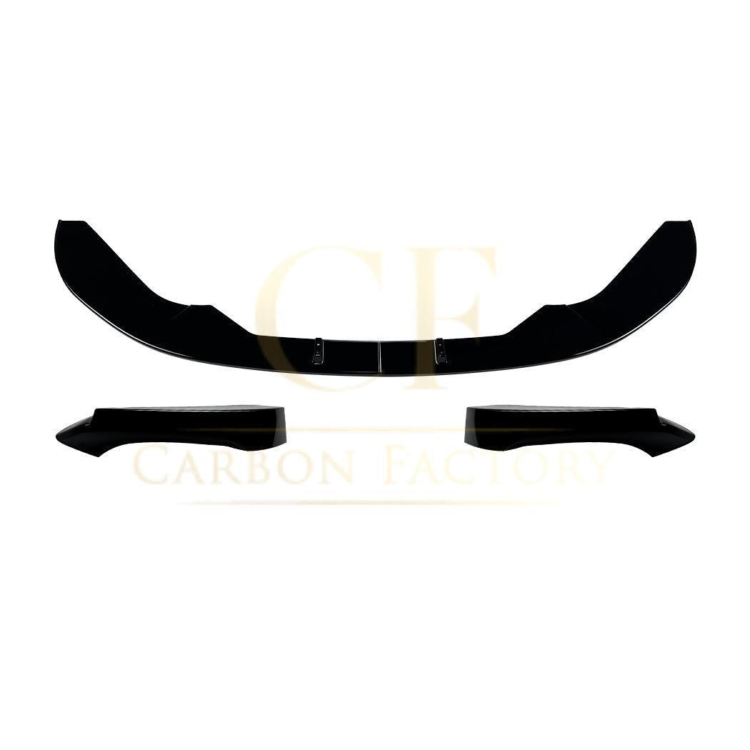 P Style Gloss Black Front Splitter for BMW F20 F21 1 Series LCI M Sport 15-19-Carbon Factory