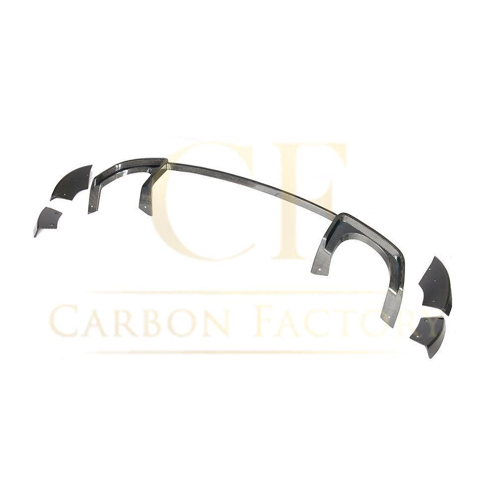 P Style Pre-Preg Carbon Fibre Rear Diffuser for Audi 8S TTRS MK3 15-18-Carbon Factory
