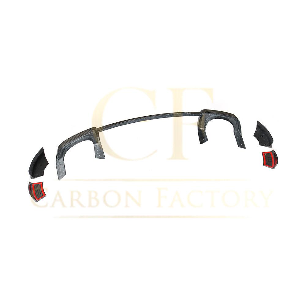 P Style Pre-Preg Carbon Fibre Rear Diffuser for Audi 8S TTRS MK3 15-18-Carbon Factory