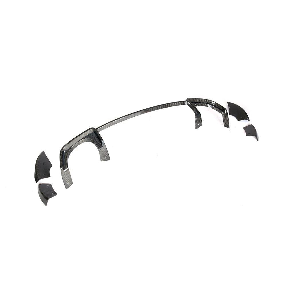 P Style Pre-Preg Carbon Fibre Rear Diffuser for Audi 8S TTRS MK3 15-18-Carbon Factory