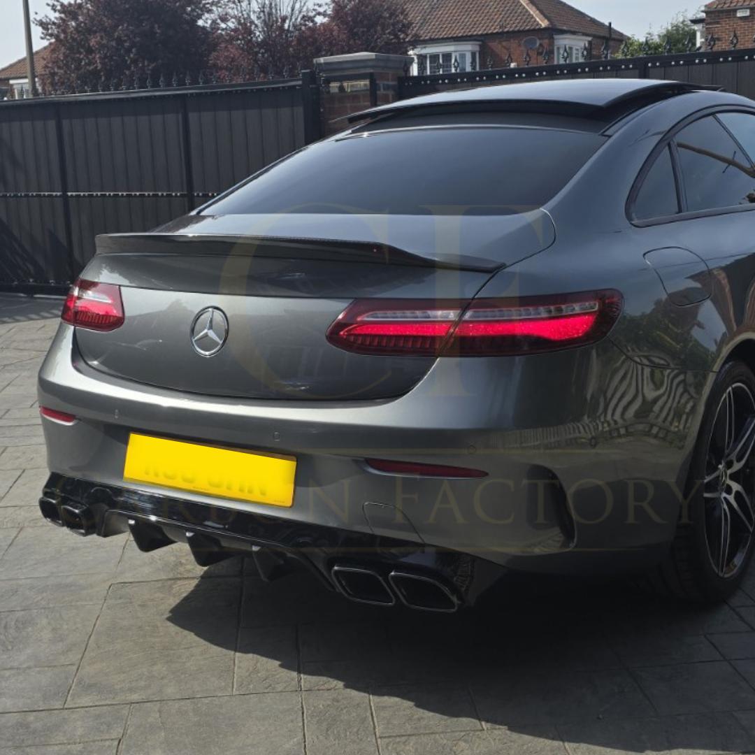 PSM Style Carbon Fibre Boot Spoiler for Mercedes Benz W213 E Class Saloon 17-Present - Carbon Factory