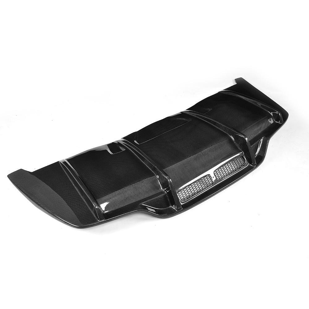 PSM Style Carbon Fibre Rear Diffuser for Mercedes W205 C Class Coupe & C63 2 Door 15-21 - Carbon Factory