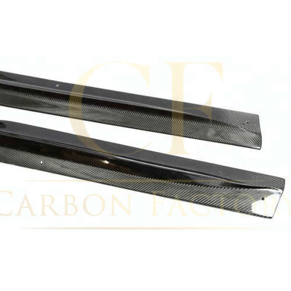 PSM Style Carbon Fibre Side Skirts Extension for BMW F80 M3 14-20 - Carbon Factory