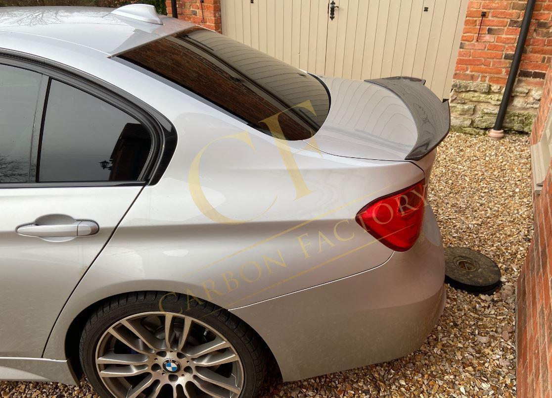 PSM Style Pre-Preg Carbon Fibre Boot Spoiler for BMW 3 Series F30 F80 Saloon inc M3 13-18-Carbon Factory