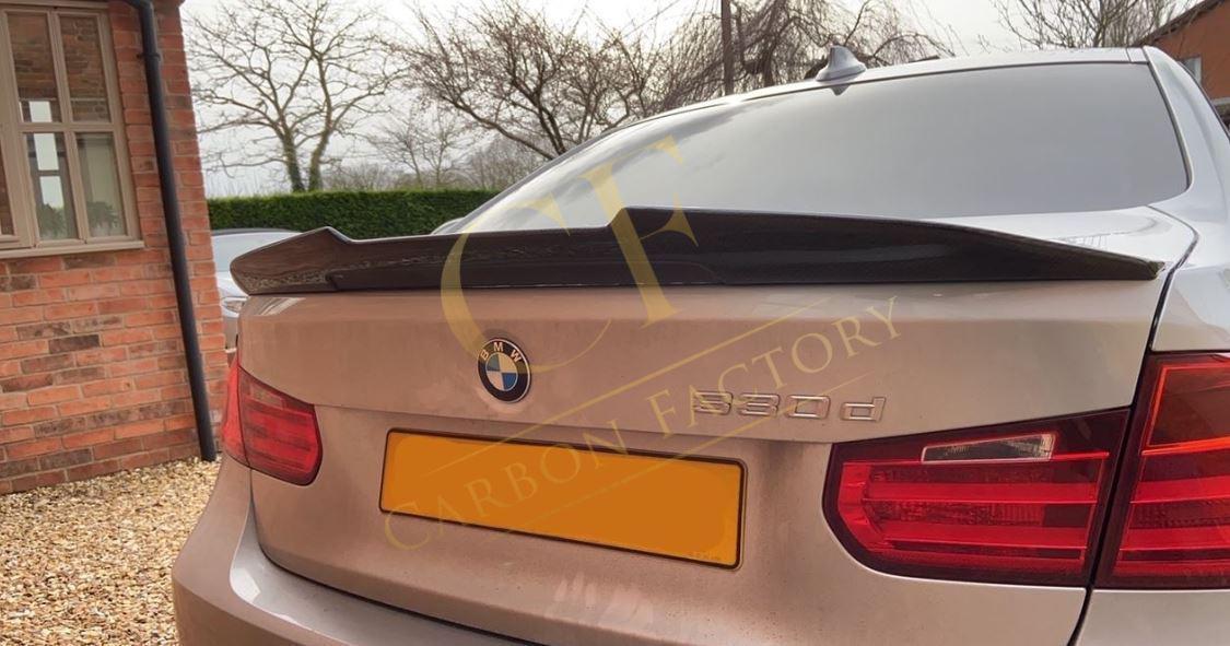 PSM Style Pre-Preg Carbon Fibre Boot Spoiler for BMW 3 Series F30 F80 Saloon inc M3 13-18-Carbon Factory