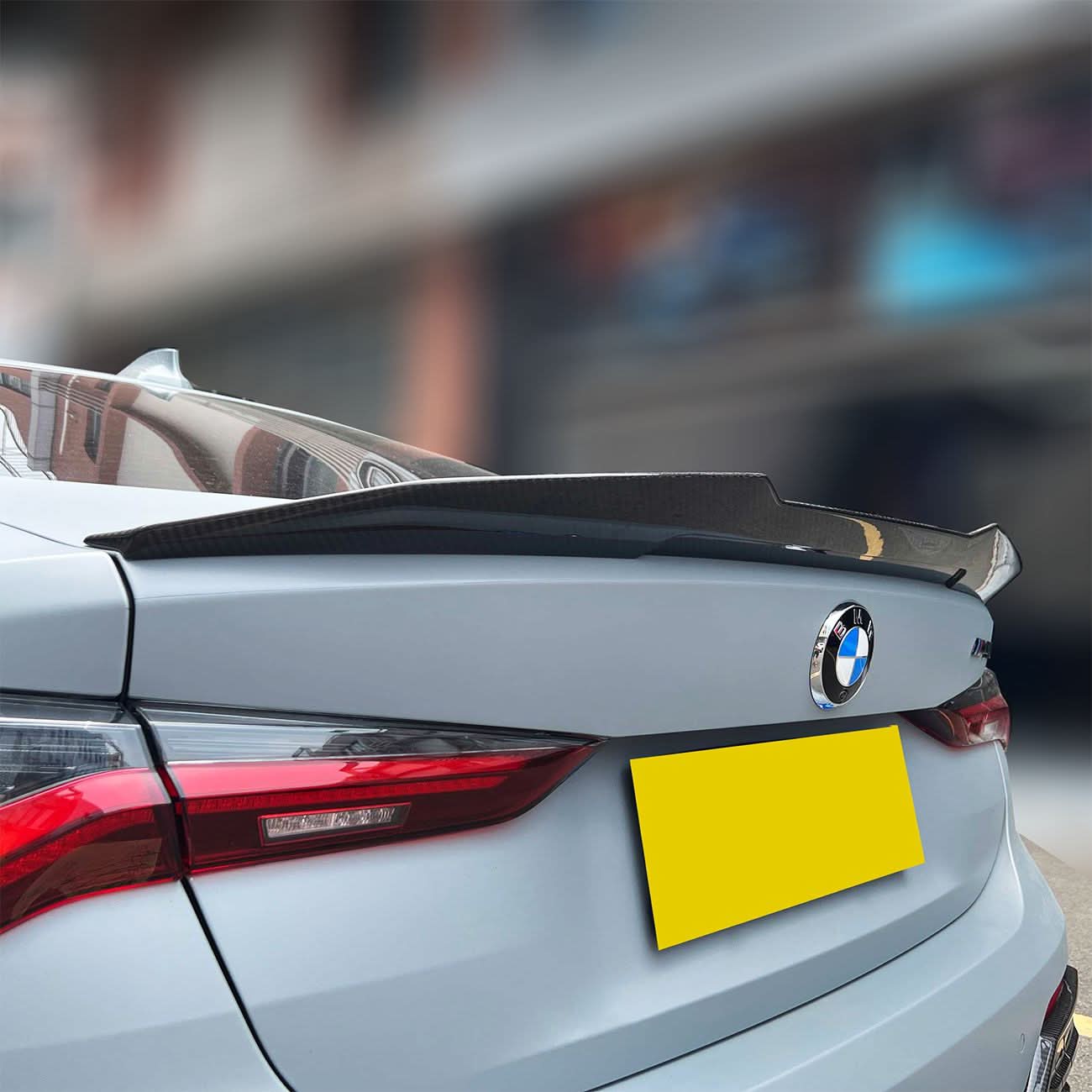 PSM Style Pre-Preg Carbon Fibre Boot Spoiler for BMW G82 M4 G22 4 Series 20-Present - Carbon Factory