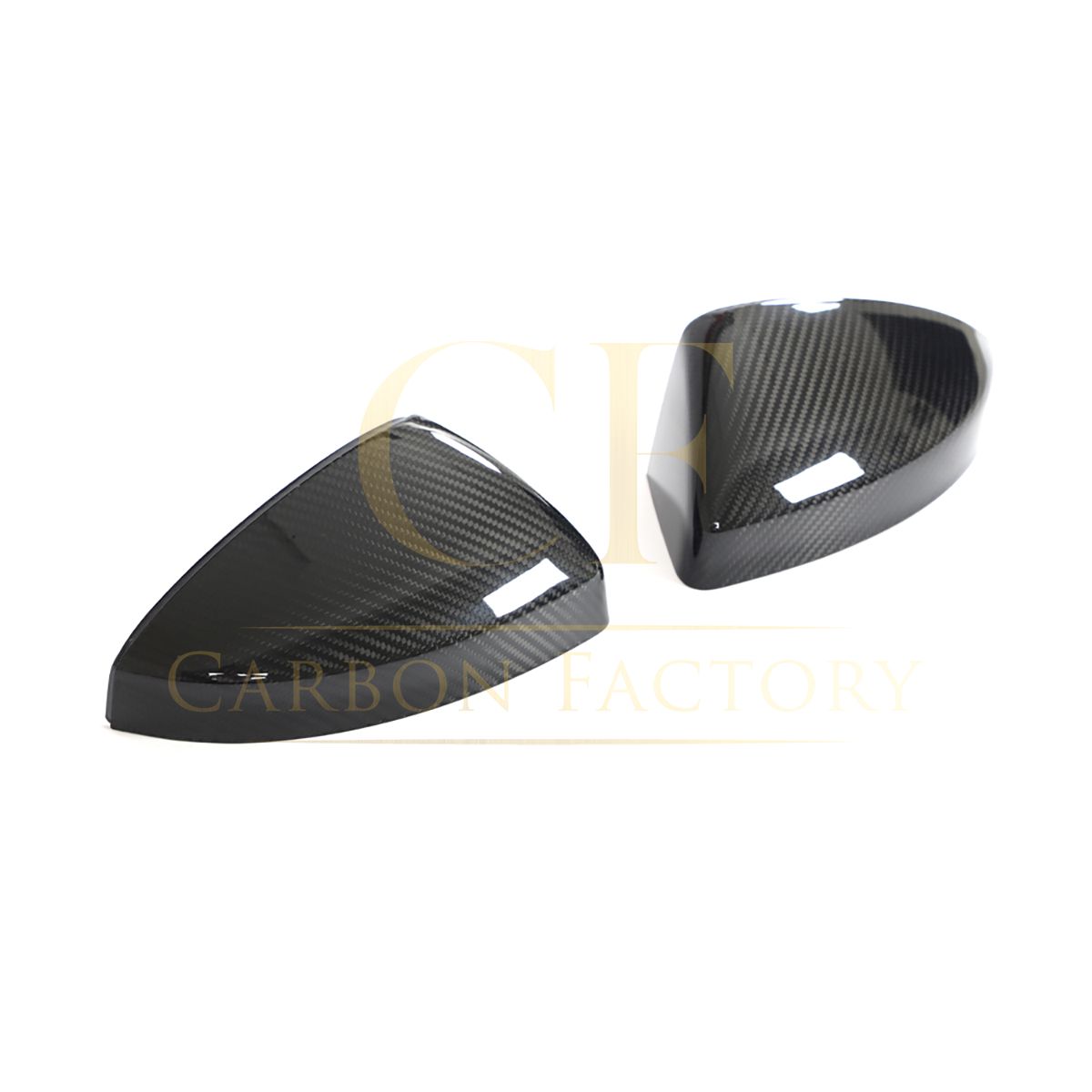 Performance Style Pre-Preg Carbon Fibre Replacement Mirror Covers for Audi R8 V10 22-Present-Carbon Factory