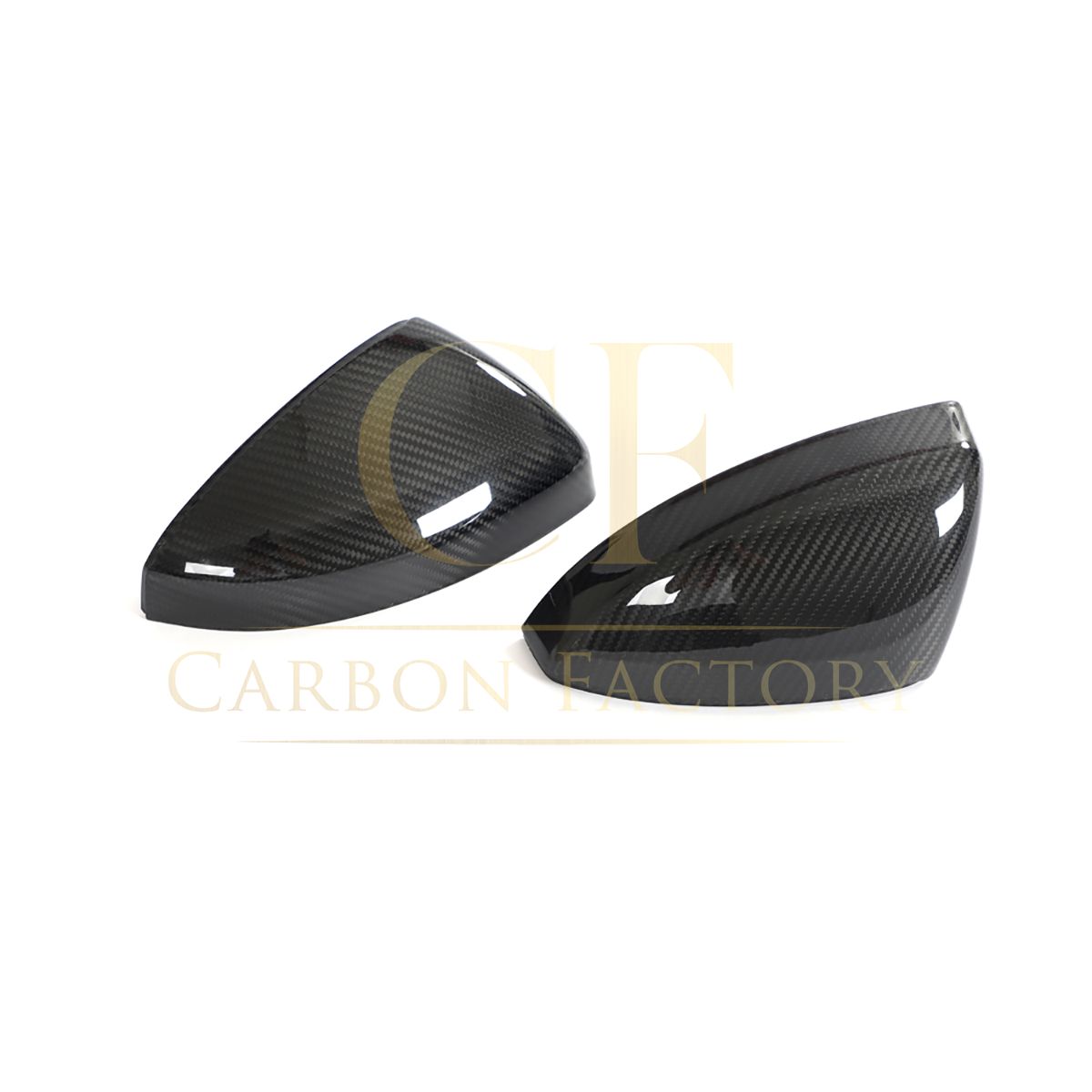 Performance Style Pre-Preg Carbon Fibre Replacement Mirror Covers for Audi R8 V10 22-Present-Carbon Factory