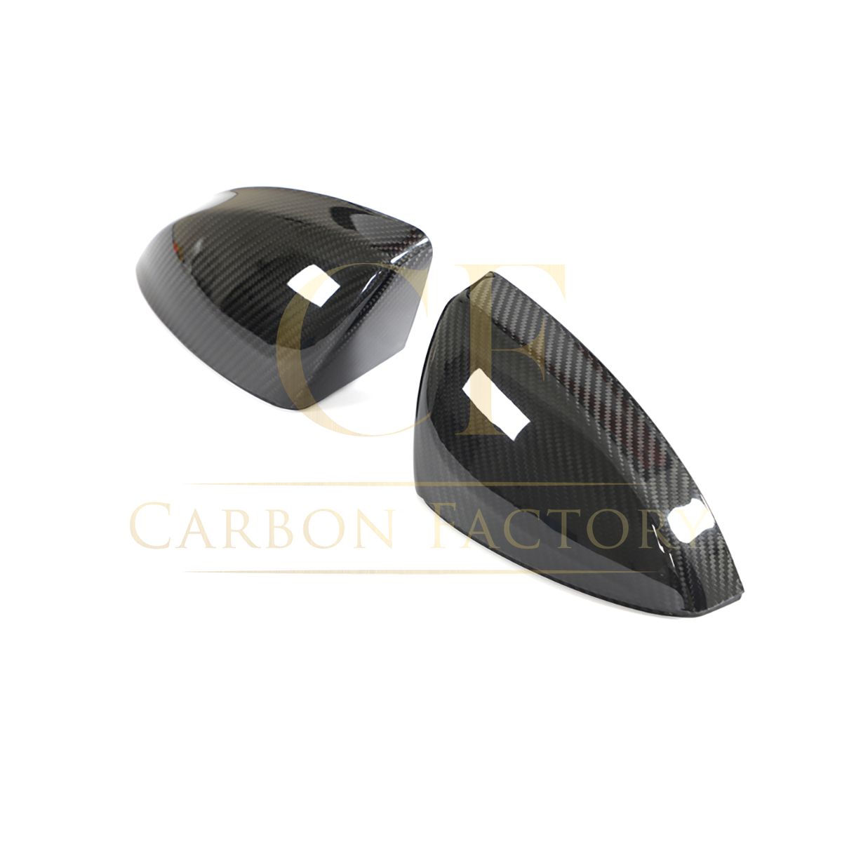 Performance Style Pre-Preg Carbon Fibre Replacement Mirror Covers for Audi R8 V10 22-Present-Carbon Factory