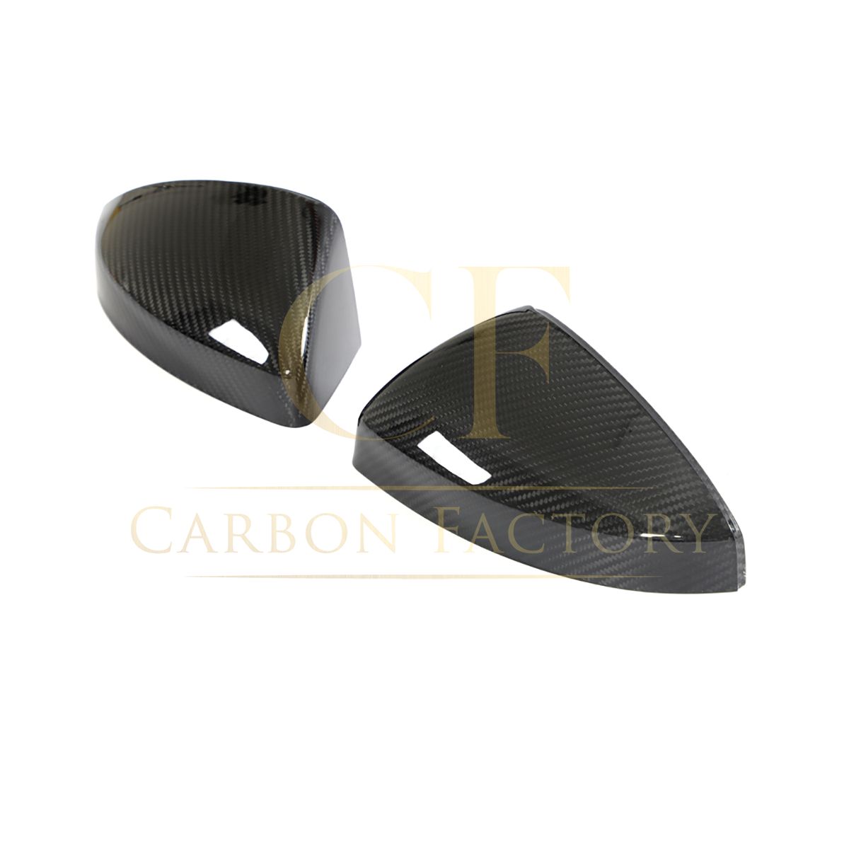 Performance Style Pre-Preg Carbon Fibre Replacement Mirror Covers for Audi R8 V10 22-Present-Carbon Factory
