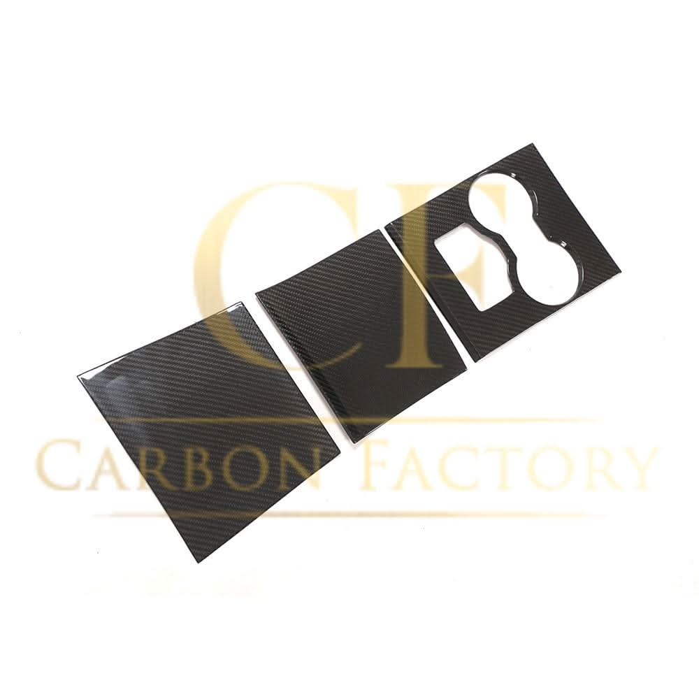 Pre-Preg Carbon Centre Console Covers for Tesla Model 3 LHD 16-20 - Carbon Factory