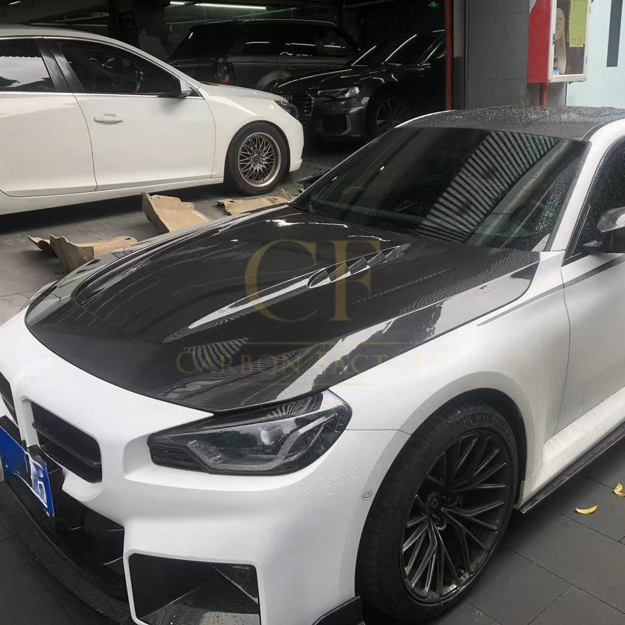 Pre-Preg Carbon Fibre Bonnet for BMW G87 M2 23-Present-Carbon Factory