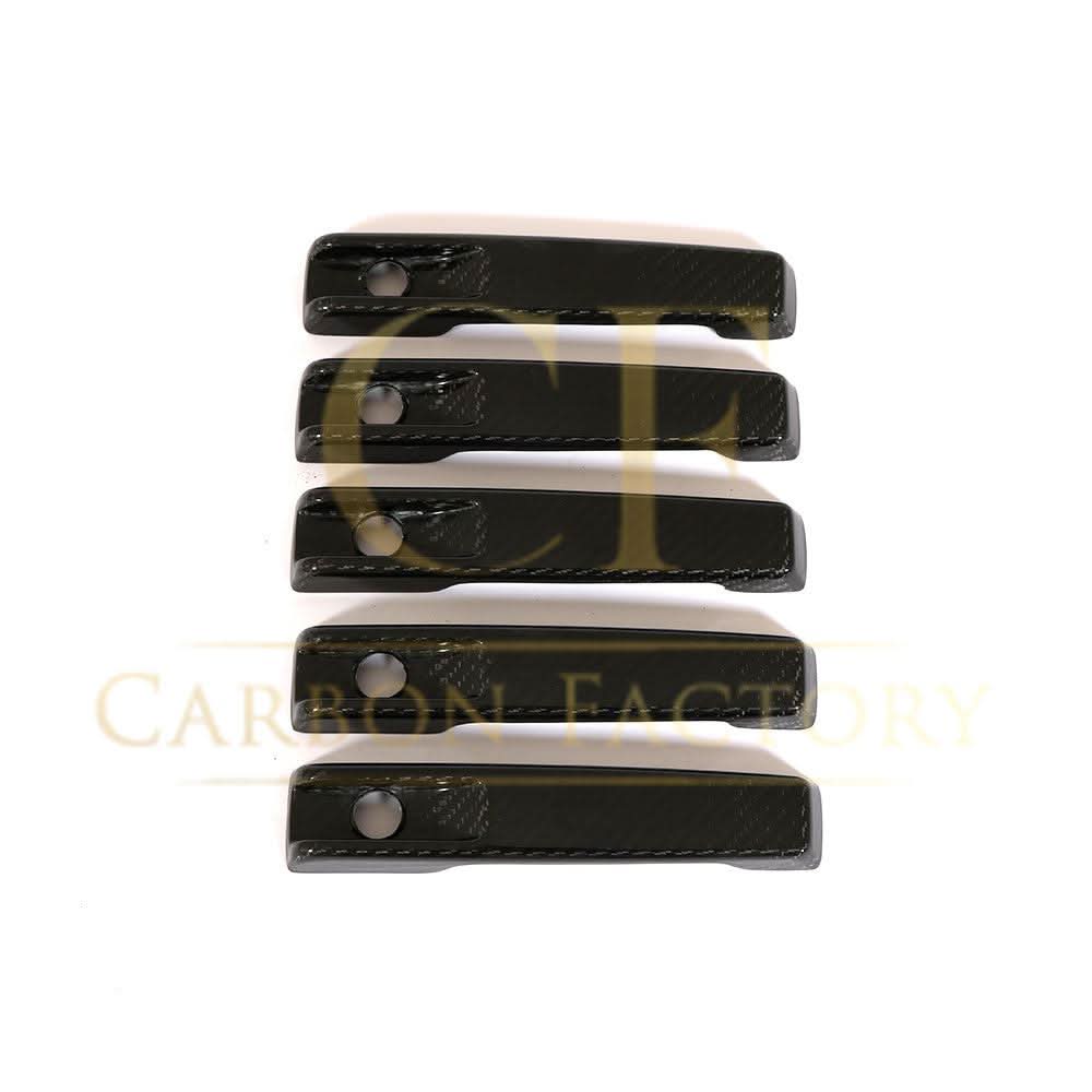 Pre-Preg Carbon Fibre Door Handle Covers for Mercedes W463 G Class G Wagon 04-18 - Carbon Factory