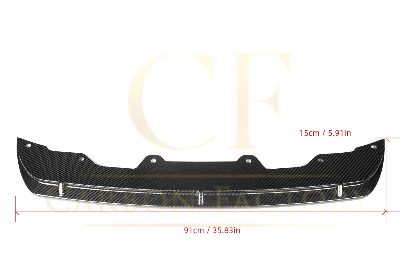 Pre-Preg Carbon Fibre Front Bumper Centre Trim for BMW F90 M5 Pre-LCI 17-20 - Carbon Factory