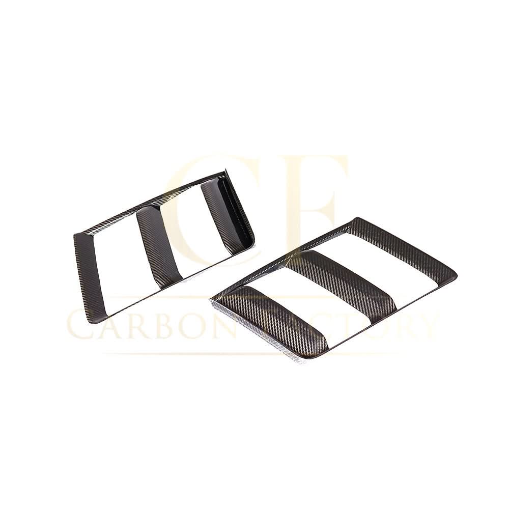 Pre-Preg Carbon Fibre Front Bumper Side Trims for Audi R8 V10 Gen 2 15-19 - Carbon Factory