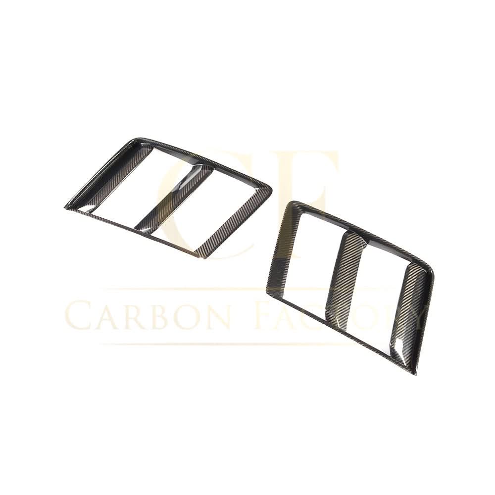 Pre-Preg Carbon Fibre Front Bumper Side Trims for Audi R8 V10 Gen 2 15-19 - Carbon Factory