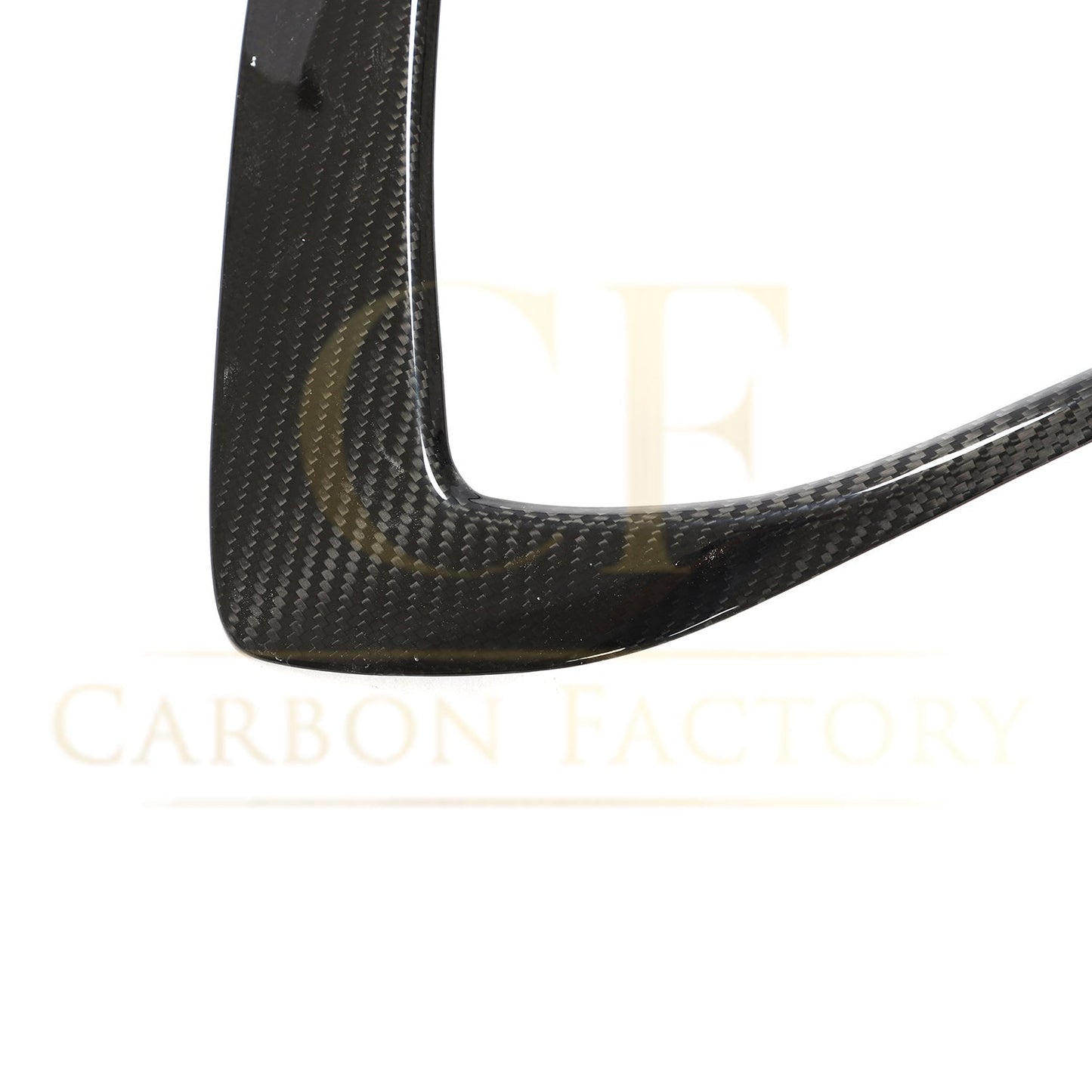 Pre-Preg Carbon Fibre Front Bumper Trims for VW Golf MK8 GTI 21-Present-Carbon Factory