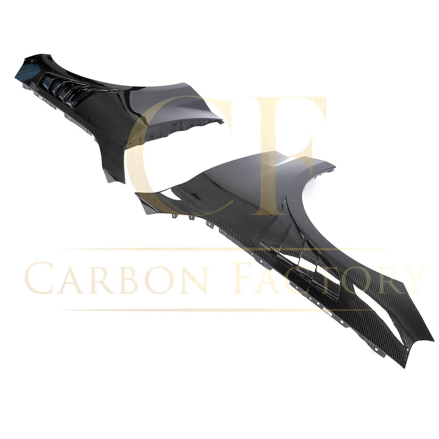 Pre-Preg Carbon Fibre Front Fenders for BMW G87 M2 23-Present-Carbon Factory