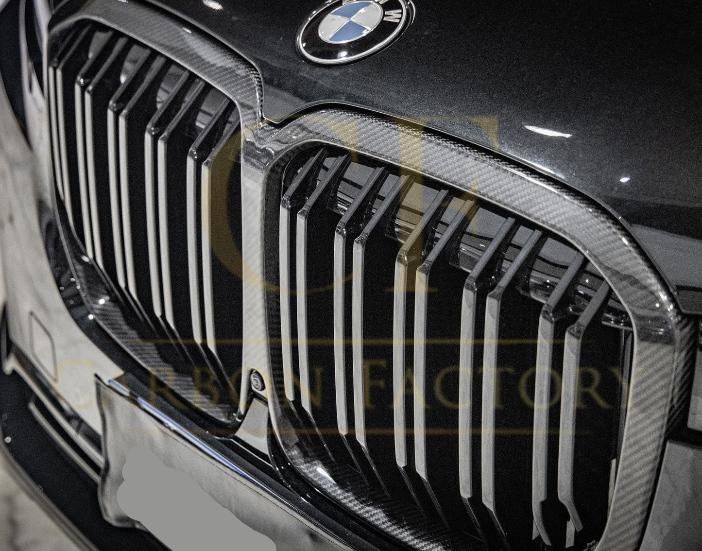 Pre-Preg Carbon Fibre Front Grille for BMW G07 X7 LCI 23-25-Carbon Factory