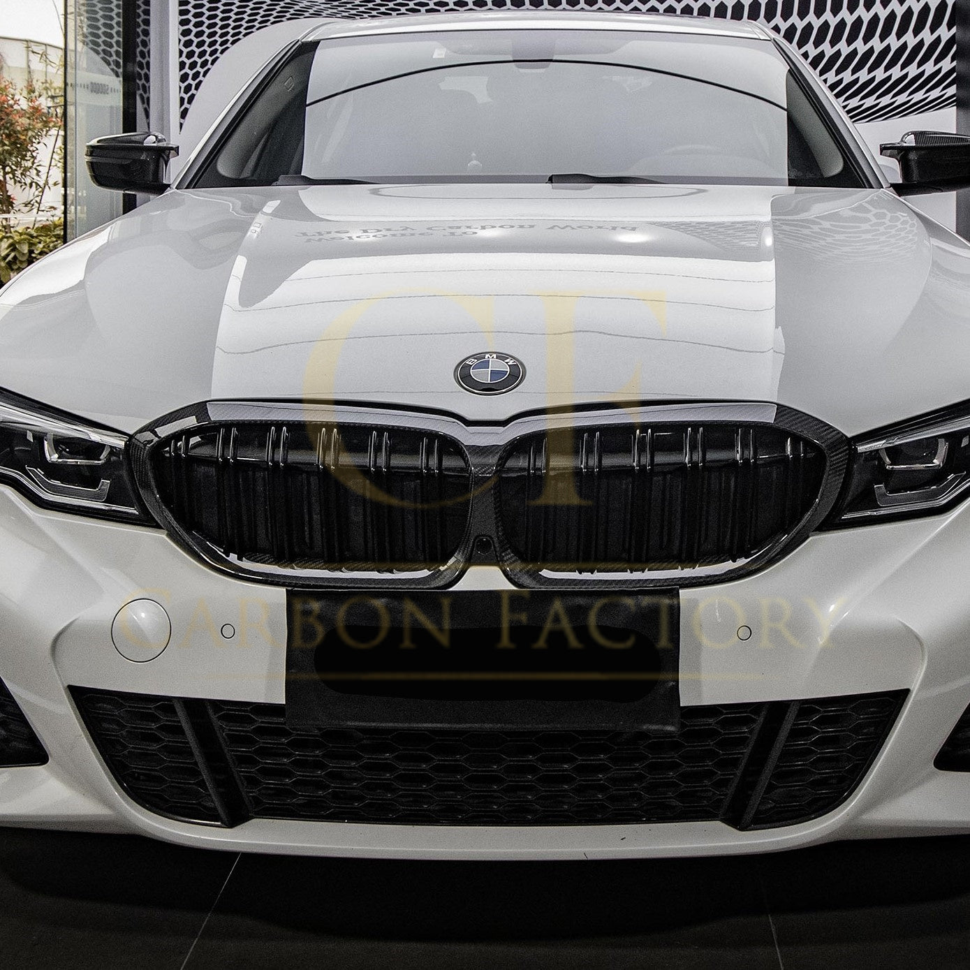 Pre-Preg Carbon Fibre Front Grille for BMW G20 G28 3 Series 19-22-Carbon Factory