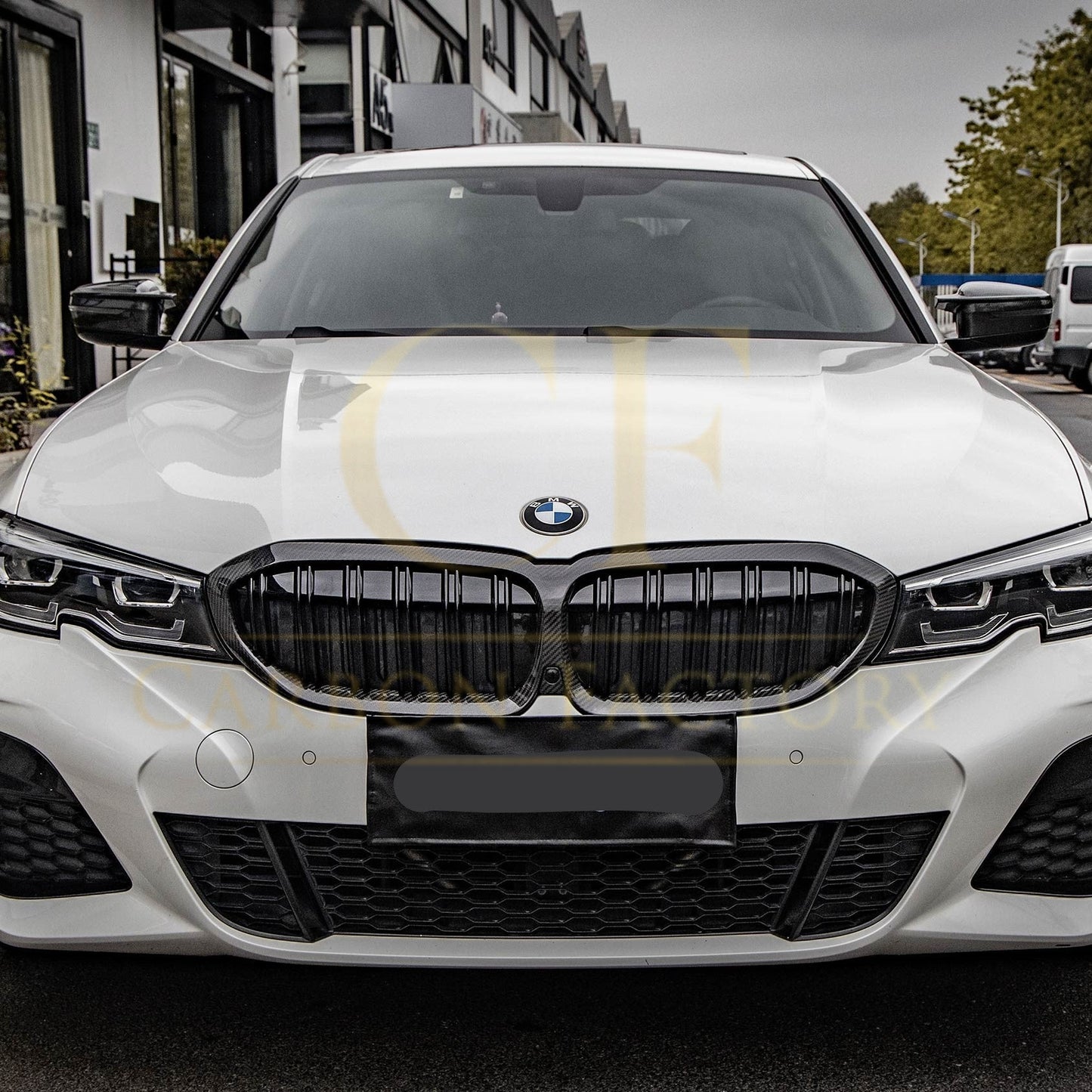 Pre-Preg Carbon Fibre Front Grille for BMW G20 G28 3 Series 19-22-Carbon Factory