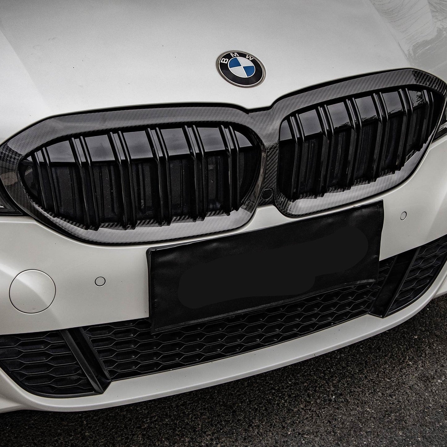 Pre-Preg Carbon Fibre Front Grille for BMW G20 G28 3 Series 19-22-Carbon Factory
