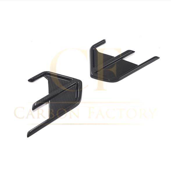 Pre-Preg Carbon Fibre Rear Canards for Audi 4K RS7 20-22-Carbon Factory