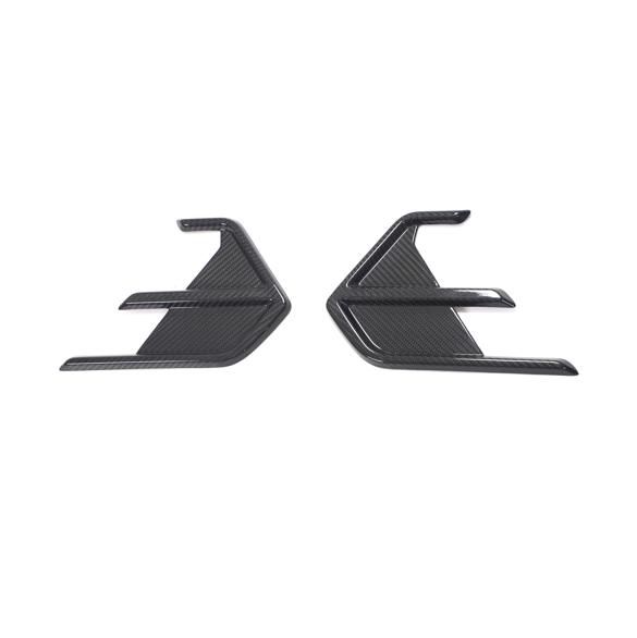 Pre-Preg Carbon Fibre Rear Canards for Audi 4K RS7 20-22-Carbon Factory