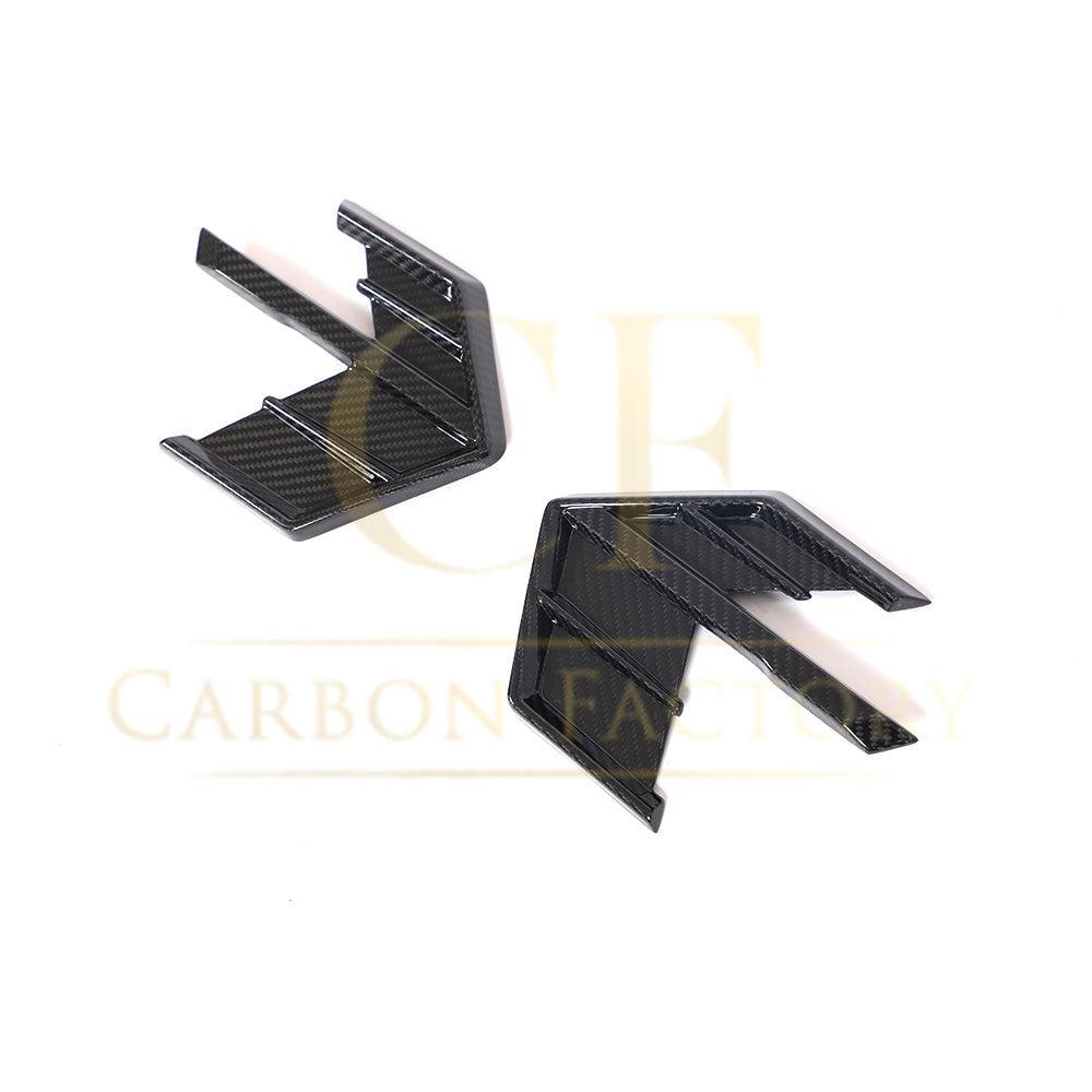 Pre-Preg Carbon Fibre Side Fender Trims for Audi 4K A7 S7 19-22-Carbon Factory