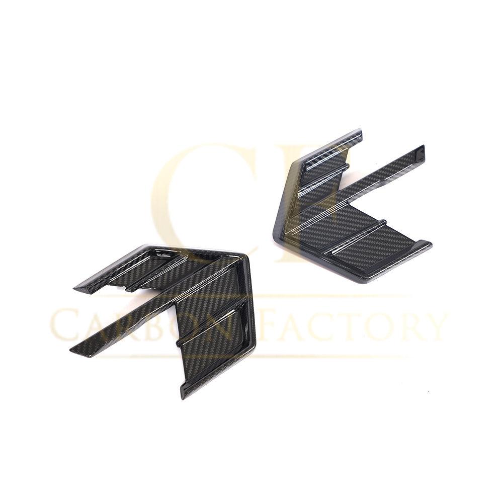 Pre-Preg Carbon Fibre Side Fender Trims for Audi 4K A7 S7 19-22-Carbon Factory
