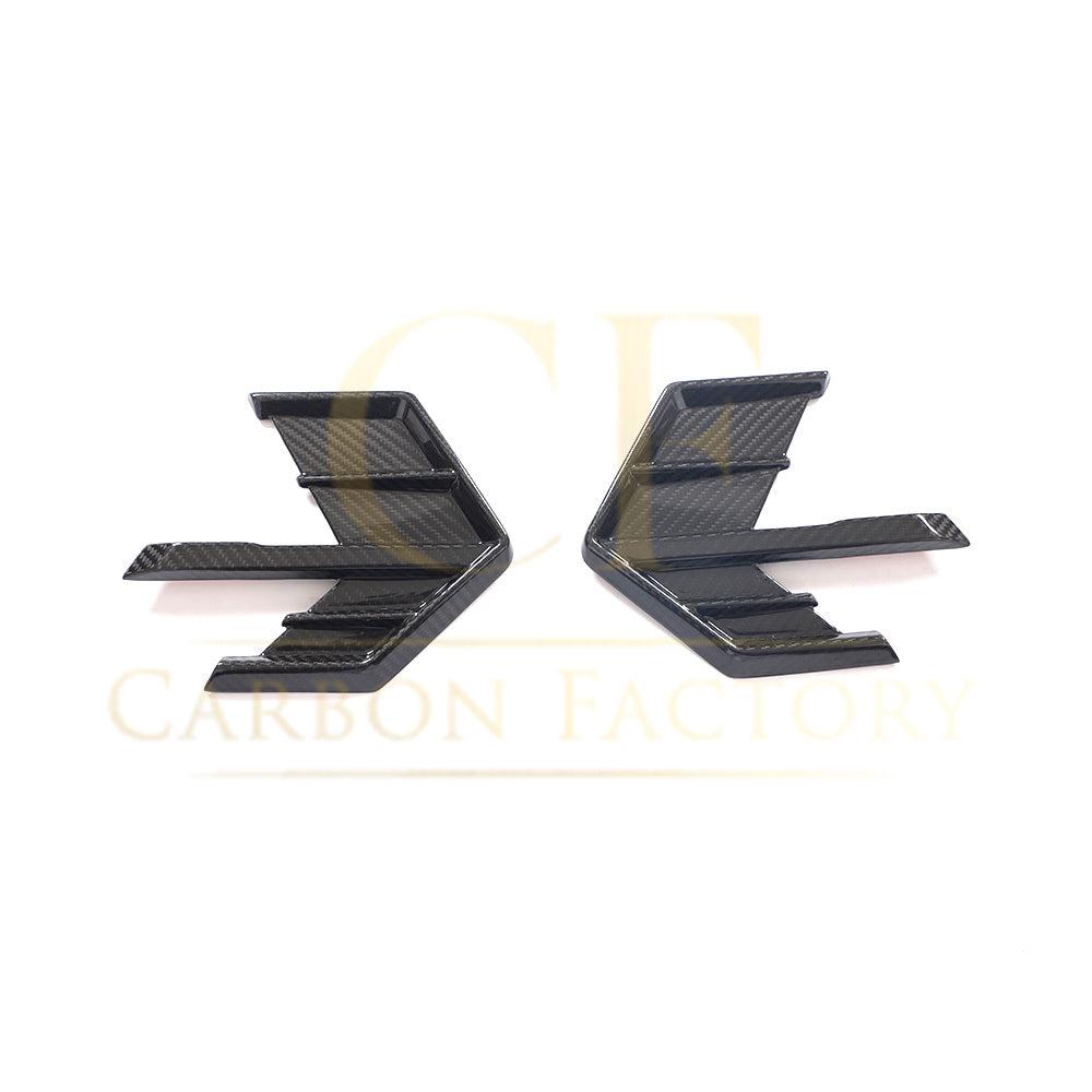 Pre-Preg Carbon Fibre Side Fender Trims for Audi 4K A7 S7 19-22-Carbon Factory