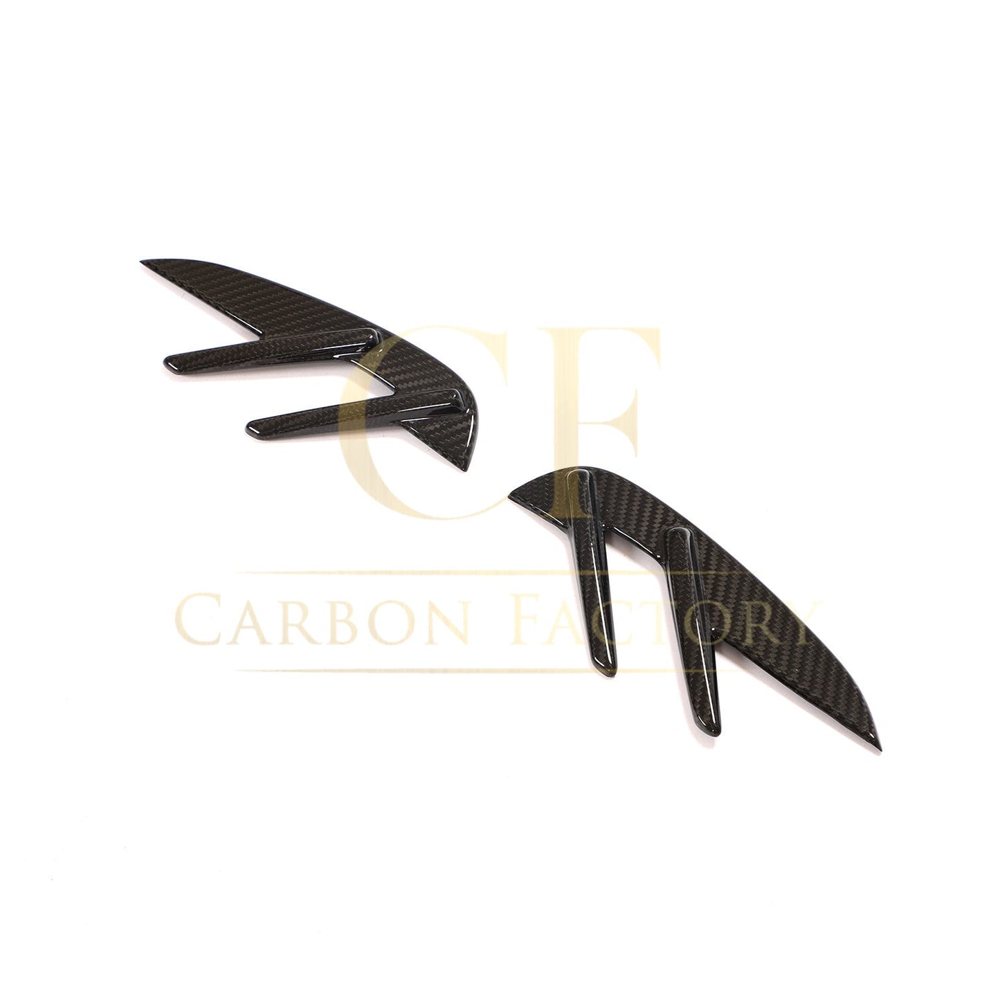 Pre-Preg Carbon Fibre Side Vent Trims for BMW G80 M3 21-Present - Carbon Factory