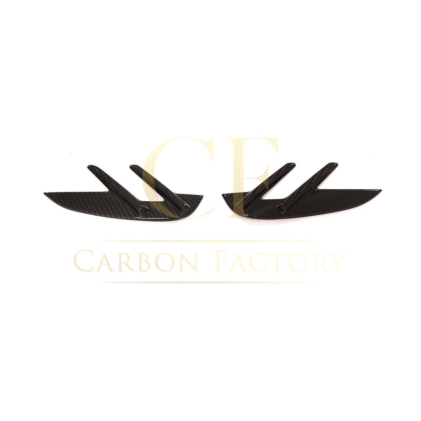 Pre-Preg Carbon Fibre Side Vent Trims for BMW G80 M3 21-Present - Carbon Factory