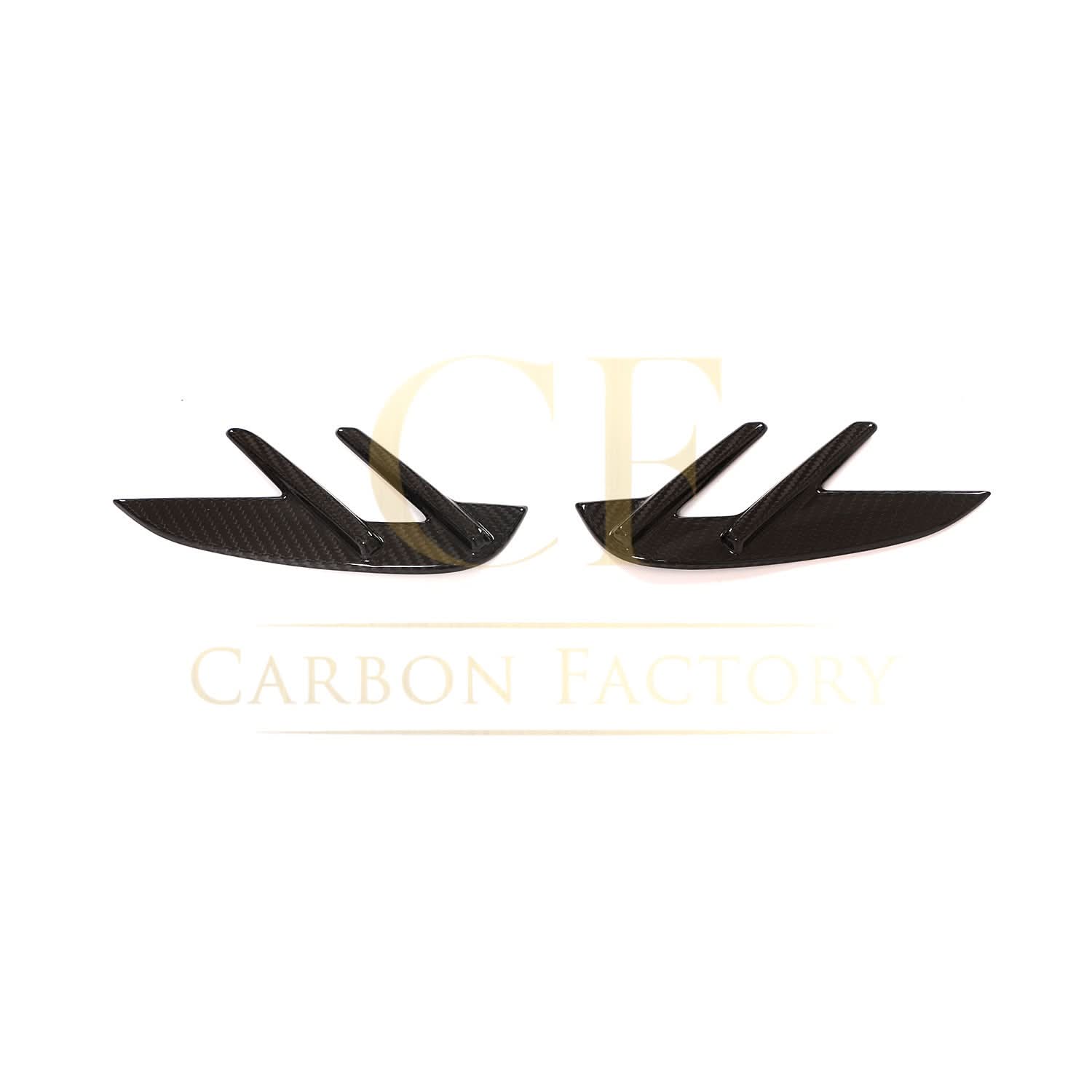 Pre-Preg Carbon Fibre Side Vent Trims for BMW G80 M3 21-Present - Carbon Factory