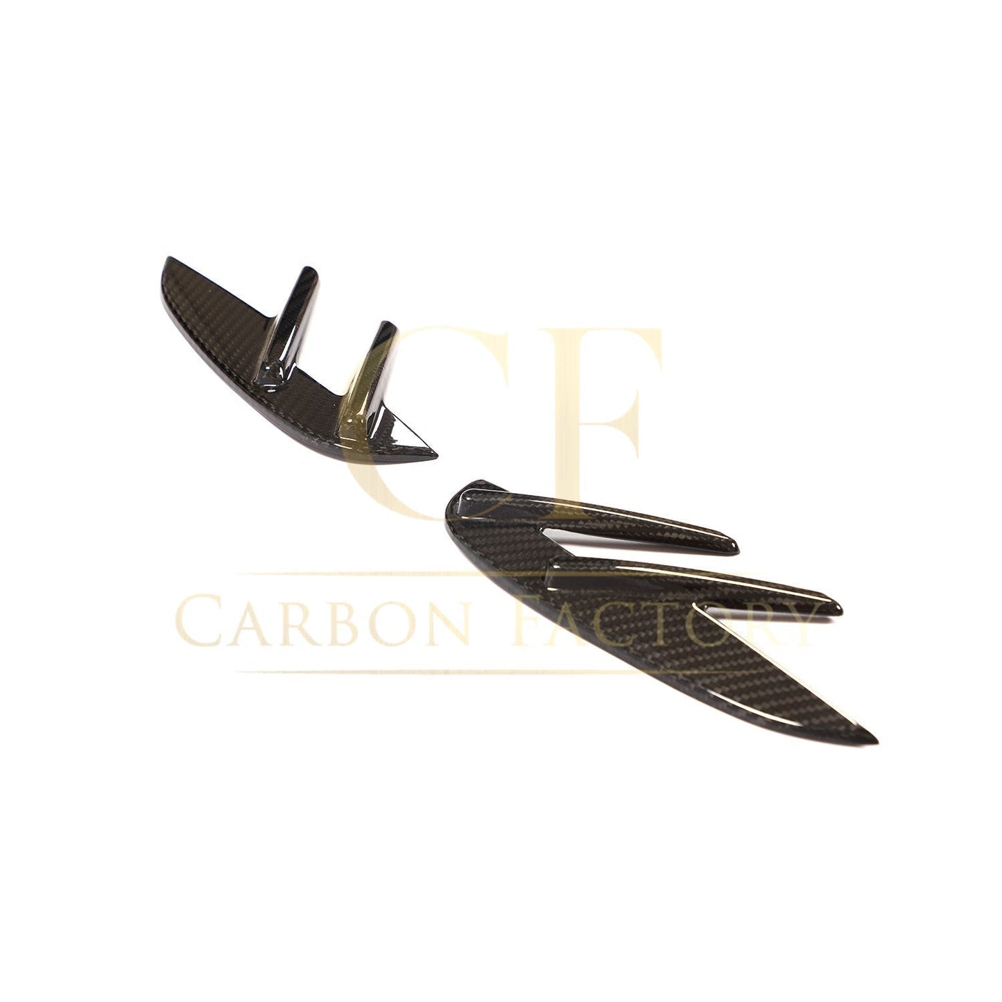 Pre-Preg Carbon Fibre Side Vent Trims for BMW G80 M3 21-Present - Carbon Factory