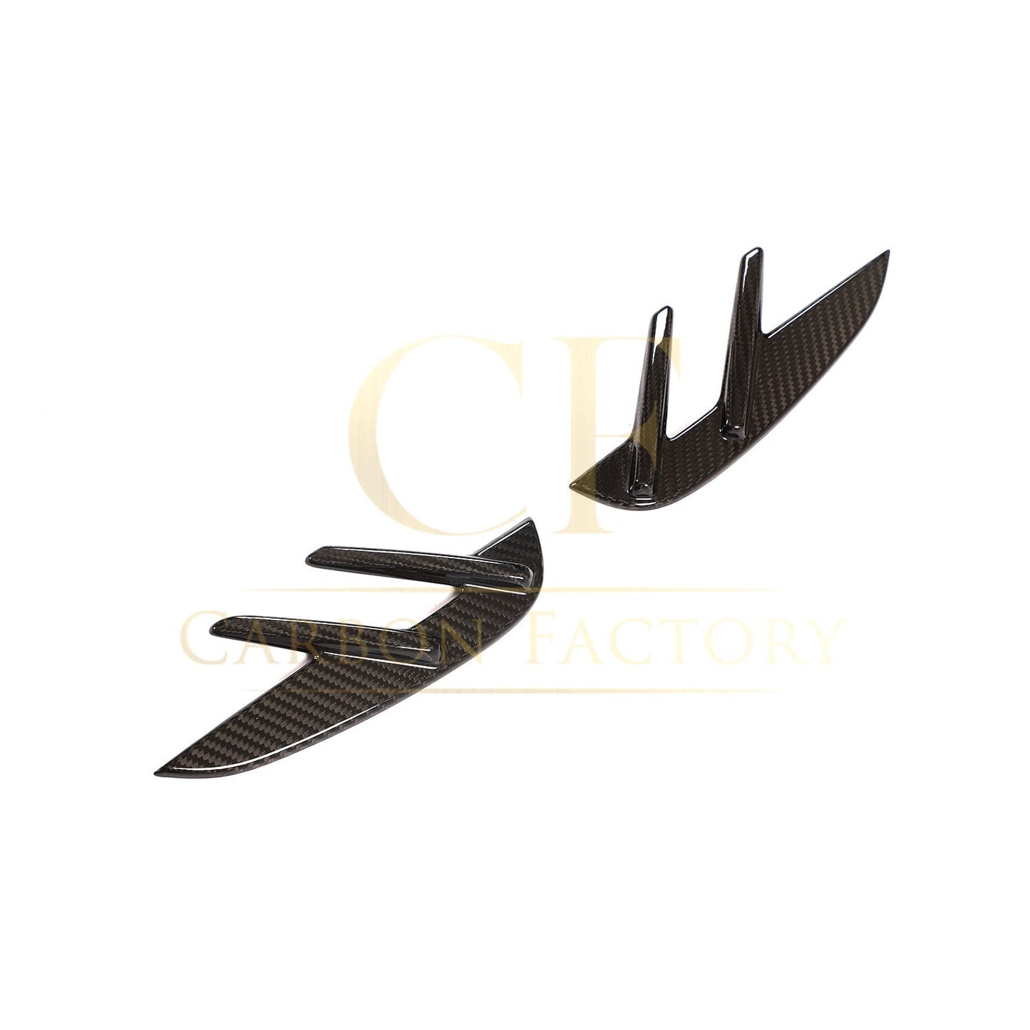 Pre-Preg Carbon Fibre Side Vent Trims for BMW G80 M3 21-Present - Carbon Factory