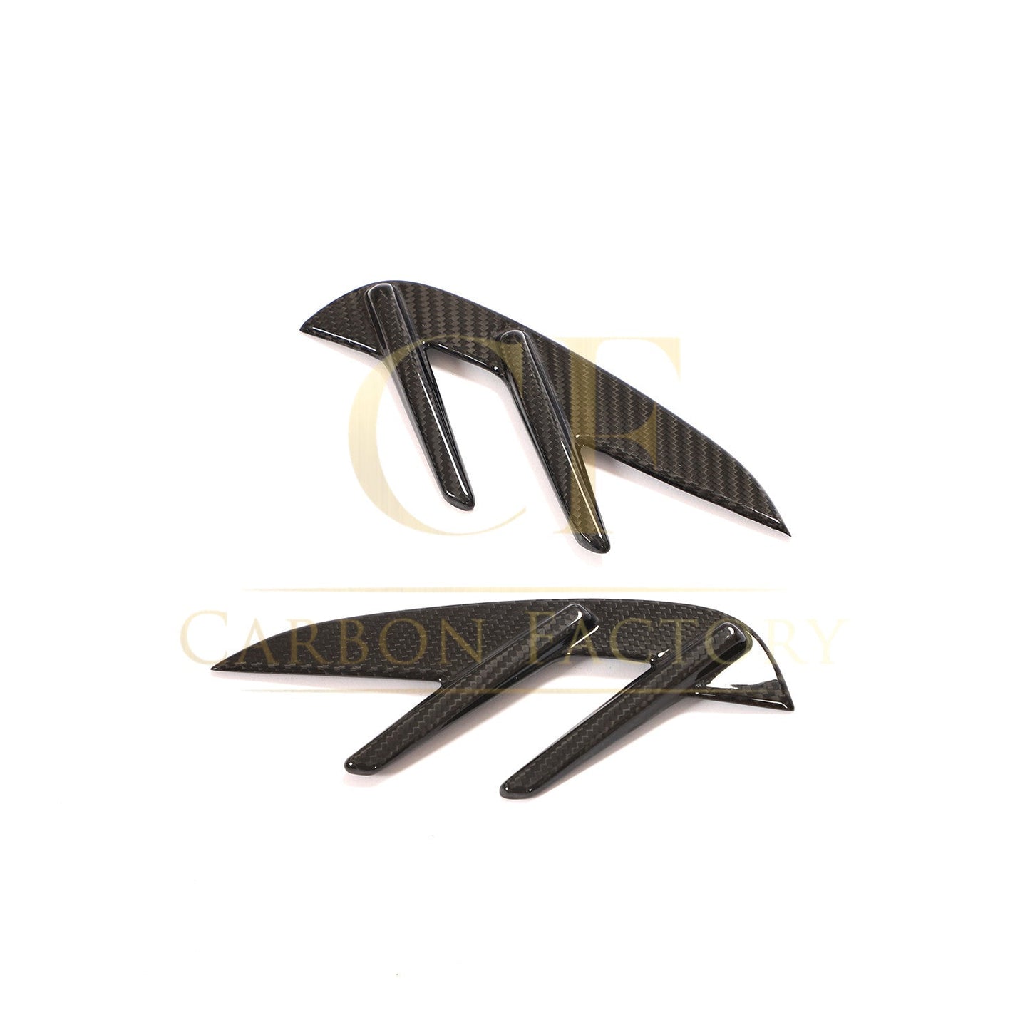 Pre-Preg Carbon Fibre Side Vent Trims for BMW G80 M3 21-Present - Carbon Factory