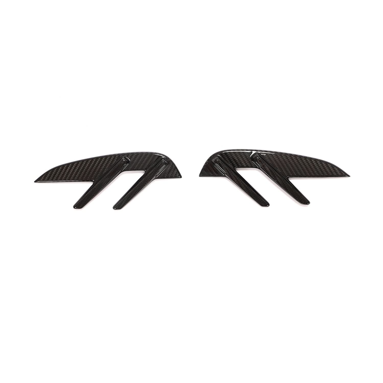 Pre-Preg Carbon Fibre Side Vent Trims for BMW G80 M3 21-Present - Carbon Factory