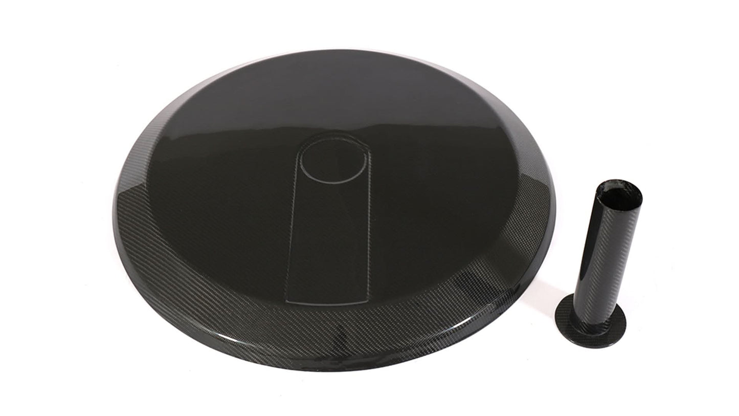 Pre-Preg Carbon Fibre Spare Wheel Cover for Mercedes W463 G Class G Wagon 04-18 - Carbon Factory